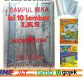 Sampul Buku Plastik Mika Tebal ukuran Buku LKS - Harga Per 10 Lembar. 