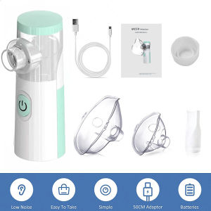 Portable Nebulizer Handheld Asthma Inhaler Ultrasonic Spray Nebulizer Machine For Baby Kids And Adults Rechargeable