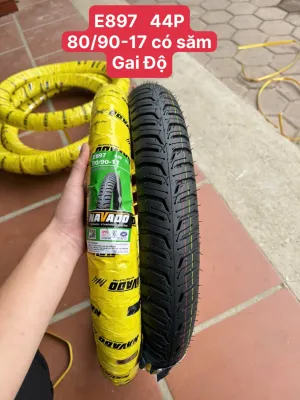 Vỏ Lốp Độ Navado 50/100-17 60/90-17 70/90-17 80/90-17 có ruột gắn các dòng xe số Wave Future Sirius Taurus...