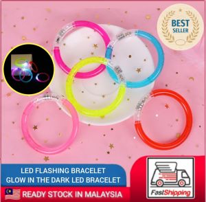 LED Flashing Bracelet | Acrylic LED lighting Bracelet Kids | LED Glow Bracelet Light Up Party