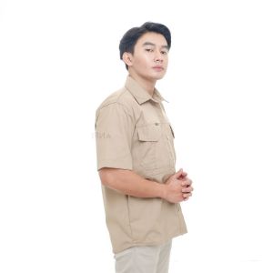 Kemeja W-Tac Lengan Pendek ANFI Tactical Pria Outdoor