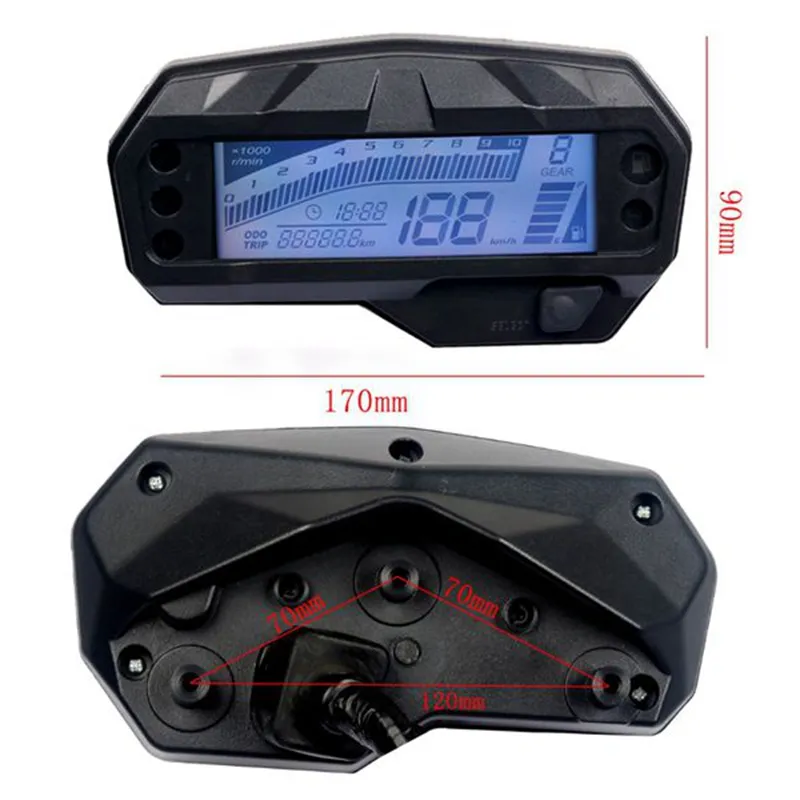 Yamaha fazer online digital meter price