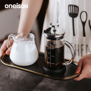 BINCOO Glass French Press Pot Coffee Maker Household Filter 350ml/600ml Coffee Kettle Office Coffee Maker Hand Kitchen Tea Pot