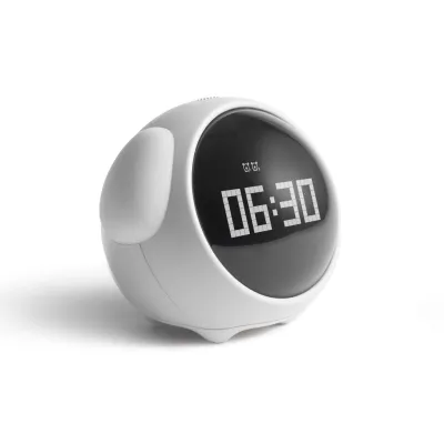 Child Alarm Clock Digital Emotion Table Clock WIth Light Wireless Smart Bedside Cute Cartoon Alarm Clock For Kids