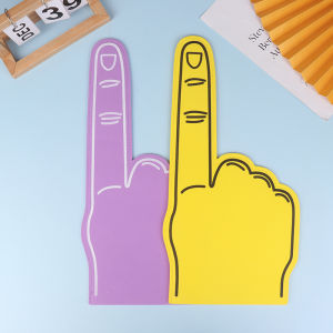 Eixiu โฟมนิ้วใหม่อุปกรณ์ประกอบฉากสำหรับปาร์ตี้เชียร์ลีดเดอร์กีฬาอุปกรณ์ประกอบฉาก1เสียงอุปกรณ์ประกอบฉากมือยักษ์กีฬาโปรดปรานอุปกรณ์ประกอบฉากปาร์ตี้