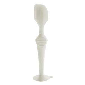 Silicone tã Kem thìa tay cầm xách tay cạo muỗng với đế hút cho sản phẩm chăm sóc bé nhẹ nhàng