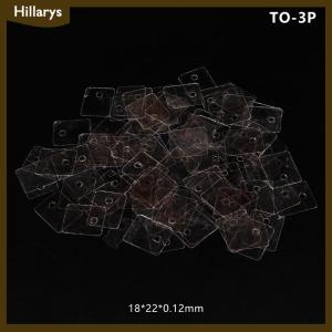 [Hillarys] 100PCS TO-220 Mica Insulation Pad Heat Insulation To-220 Insulation Pads Silicone Mica Sheet Insulation