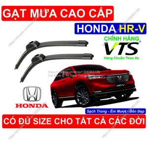 Gạt Mưa Silicon Nano Cao Cấp Kính Lái Honda HR-V Cặp Gạt Mưa K.ính Lái Honda HR-V Có Đủ Size C.ho Các Đời Xe HR-V