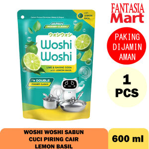 WOSHI WOSHI 600ML SABUN CUCI PIRING FANTASIA DENGAN PAKING AMAN
