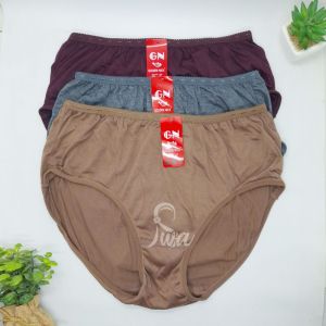 ISWA - Golden Nick 939 Celana Dalam Wanita Dewasa Warna Gelap Paket isi 3PCS & 6PCS