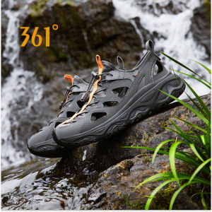 361 Degrees Outdoor Men Water Shoes for Hiking Running Shoes Light Comfortable Fashion Sneakers 672422242F