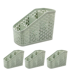 CLIO Keranjang Plastik Serbaguna Lavender - Storage Tempat Sendok 6pcs