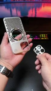 Heat Dissipation Metal Phone Case For iPhone 12 13 14 15 16 Pro Max Plus Magnetic Aluminum Cover Magsafe For IPHON 16 Pro Promax