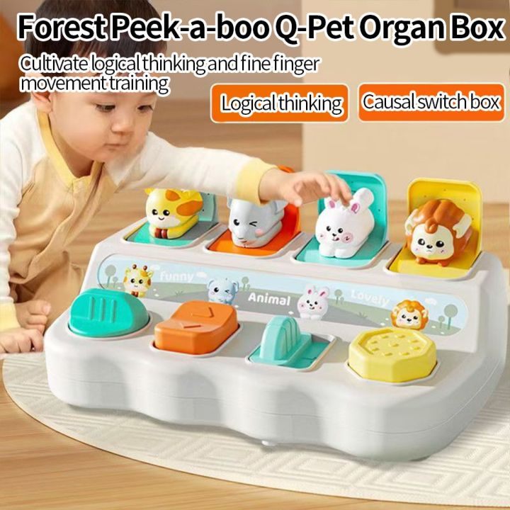 COMPILA for Sorting Colors and Animals Baby Pop Up Whack a Mole Toy ...