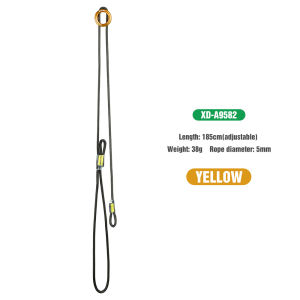 Xinda Climbing Anti-loss Rope Elastic High-Altitude Tool Anti-Fall Retractable Rope Hanging Buckle Miss Rope Climbing Equipment