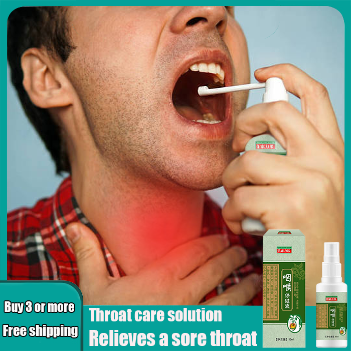 Sore Throat Spray 30ml Acute Chronic Pharyngitis Cream Cough ...