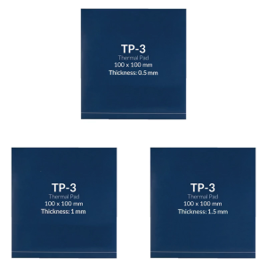 Flexible Silicone Thermal Pad 120x20mm Safe Handling Good Heat Conductors for PC and Laptops Particularly Soft Pad