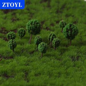 [COD] ZTOYL 20ชิ้นไม้พุ่มพืชทหารฉากทรายต้นไม้ภูมิทัศน์แบบ deor