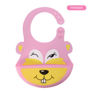 Mumystation Celemek Makan Bayi Silicone Kartun Lucu Baby Bib Slabber
