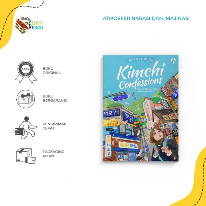 Buku Novel Kimchi Confession Gagas Media Xaviera Putri Bumifiksi