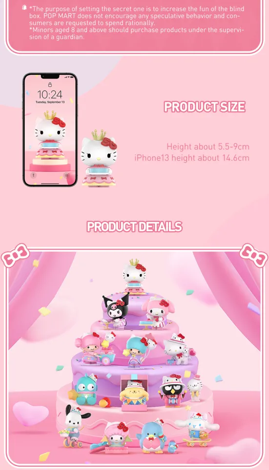 POP MART Sanrio Characters Hello kitty 50th Anniversary