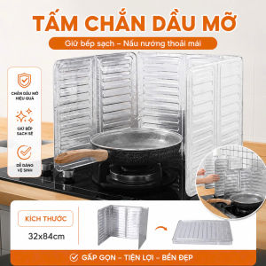 [HCM]Tấm Chắn Dầu Mỡ Chống Văng Lên Tường Cho Nhà Bếp Giúp Căn Bếp Luôn Sạch - Tấm nhôm chống văng ngăn dầu mỡ