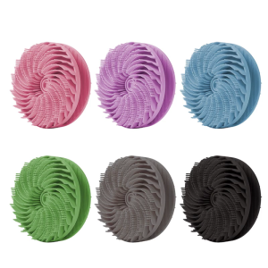 MultiPurpose Silicone Cleaning Brush For Body Scalp With Ergonomic NonSlip Handle