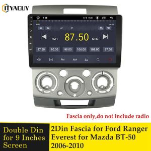 9 Inch Radio Fascia For Ford Everest 2006+ Ranger 2006-2010 Mazda BT-50 2006-2011 Panel Dashboard Installation Trim kit Frame