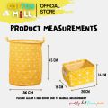 #LAUB Waterproof Washable Laundry Basket Ready Stock Large Capacity Clothes Laundry Basket Laundry Bag. 