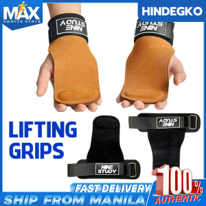 Gym Grips For Men Women Cowhide Palm Guards Weightlifting Fitness Workout Gloves Grips with Wrist Wraps Training Equipment