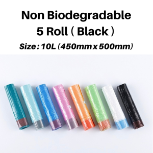 Biodegradable Trash Bags Garbage Bags  with Handle Eco-friendly  Rubbish Bin Bag  Drawstring Insect Repellent Trash bag