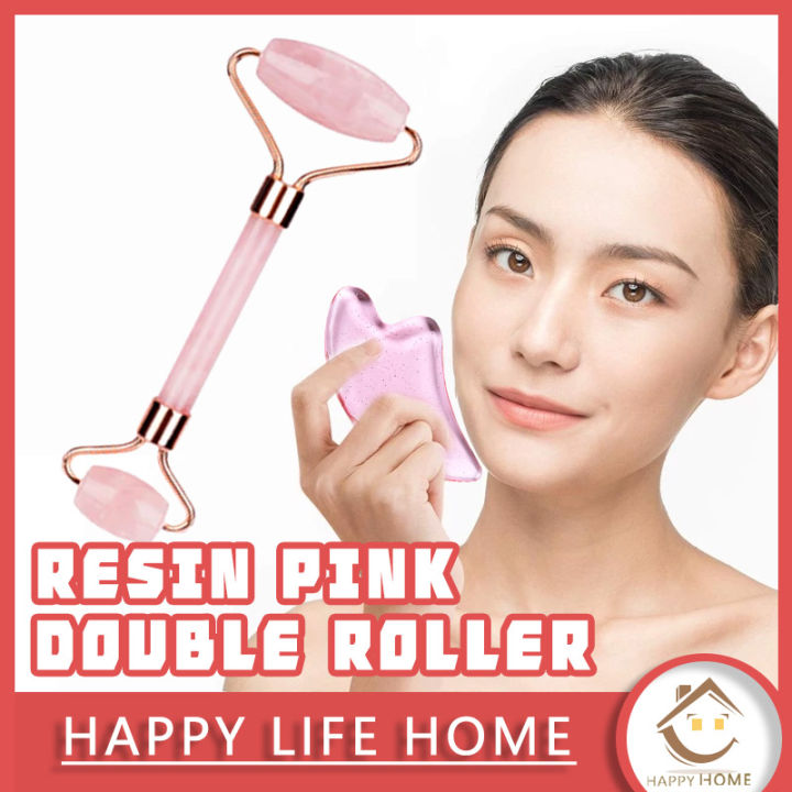 ALAT PIJAT MUKA WAJAH ROLLER MASSAGER LA014G3 FACIAL MASSAGE BATU GIOK STONE PENGENCANG TERAPI