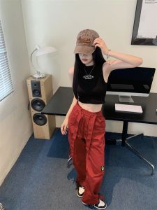 ครอปเสื้อกล้าม  เสื้อครอป เสื้อกล้าม ผ้าร่อง มี 5 สีให้เลือก