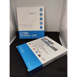 Casing Hardisk SSD Eksternal 2.5" USB 3.0 HDD Enclosure SATA With Cable FOXGEEN FDA-E32