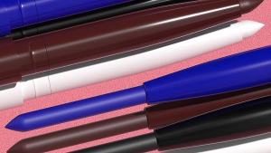 DUNUF 4 Colors Waterproof Gel Pencil Soft Long Lasting High Pigmented Eyeliner Ultra-fine Liquid Eyeliner PenNon-smudge Suitable for Students