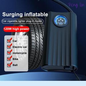 🔥🔥🔥fenglin Portable Tire Inflator Air Pump Compact Rechargeable Air Compressors For Ball Motorcycle Fast Inflation Electric Air Pump