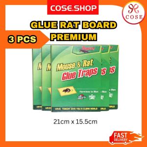 COSE High Effective Mouse Glue Trap Strong Sticky Rodent Insects Mice Rat Catcher Pad Gum Perangkap Tikus 老鼠贴