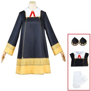 Anime Spy X Family  Forgers family Loid/Yor/Anya Cosplay Costume Anime killer Cosplay Wig Adult and kid Clothing suit
