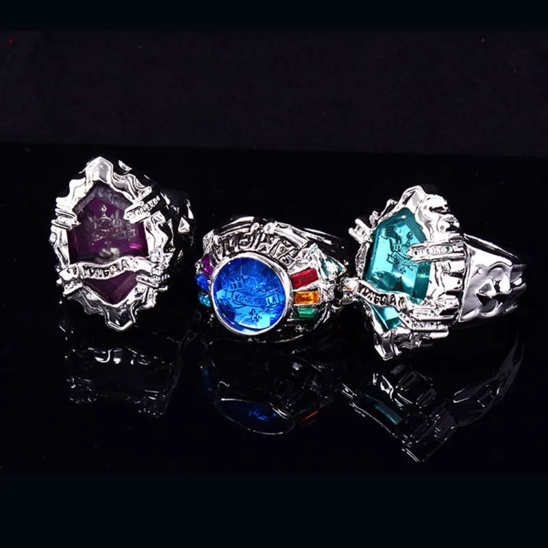 WGB7Pcs/Set Katekyo Hitman Reborn Vongola Alloy Rings Anime