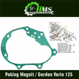 Paking Magnit / Gardan Vario 125 - Packing Gasket Magnet Dalam Kanan Gearbox Gigi Rasio Transmisi