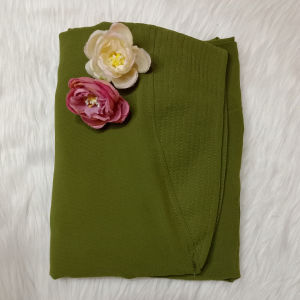 TERBARU! Hijab Instan Bergo Kepala Pet Antem Kode ISNA Bahan Ceruti Babydoll By Ory AjeZas Collect