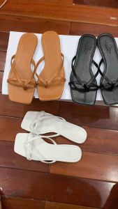 Dép lê xỏ ngón dép kẹp ngón mũi vuông hàng vnxk loại 1 (có video thật)