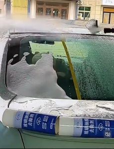 Windshield cleaner acid rain stain remover car glass oil film remover foam watermark and stain remover suitable for various scenarios