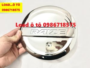 Ốp Nắp Bình Xăng Xe Toyota Raize 2026-2022 Mẫu Nhựa ABS Mạ Crom Sáng Bóng