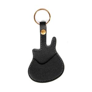 Móng Pick thu thập Túi móng Pick Pouch Pick Organizer hình dạng đàn guitar túi lưu trữ đa chức năng cho móng Pick