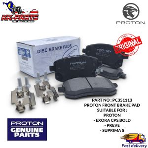 Proton Exora CPS Bold Preve Suprima S Front Brake Pad PC351113 Set (4 Pcs) - Pad Brek Depan Exora Bold Preve Heavy Duty