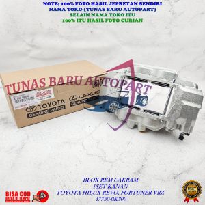 KALIPER BLOK REM CAKRAM KANAN RH TOYOTA HILUX REVO FORTUNER VRZ 47730-0K300