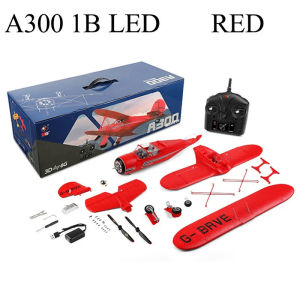 JDD[Available now][Fast delivery]Newest WLtoys 3D6G A300-Beech D17S RC Planes Kit RTF EPP 4CH Biplane Brushless Motor With LED Outdoor Flying Toys