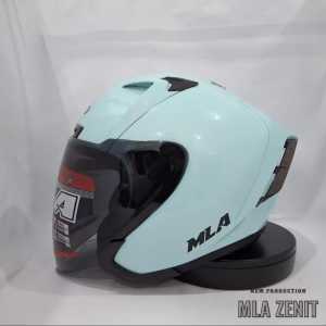 Helm Half Face ML A Zenit JS ARMOR VRC ALV Warna Pink Gading/Sand/Abu-abu - Ukuran S/M/L/XL