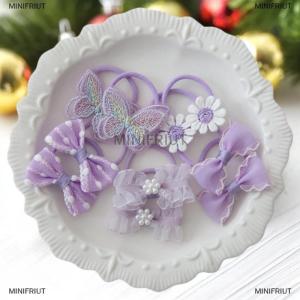 [COD] MINIFRIUT ที่คาดผมเด็กน่ารัก10ชิ้น ล็อต ที่คาดผมทรงลูกบอลยางยืดทำมือสุดอินเทรนด์เครื่องประดับผมสุดน่ารักสำหรับเด็กผู้หญิง